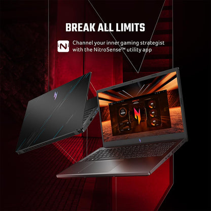 Acer Nitro 5 Gaming Laptop 12th Gen Intel Core i7-12650H 10 Cores Upto 4.70GHz/16GB DDR4 RAM/512GB SSD/6GB NVIDIA®GeForce®RTX 4050 Graphics/15.6" FHD IPS 144Hz/Win 11 Home/Killer WiFi-6/Obsidian Black - CaveHubs