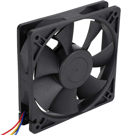 Cooling Fan, Automatic Speed Control PWM Cooling Fan, 4Pin Cooling Fan, for Extreme Heat Dissipation/Server Using