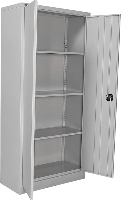 RIGID OEM Steel Office Cupboard - Grey