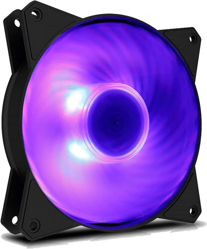 Cooler Master MasterFan MF120R RGB Case Fan 'RGB LED, Silent Cooling Technology, 120mm' R4-C1DS-20PC-R1