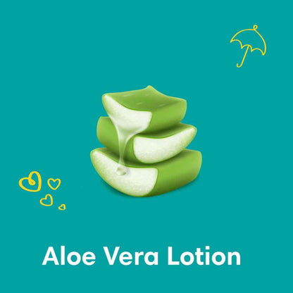 Pampers Baby-Dry Taped Diapers with Aloe Vera Lotion, up to 100% Leakage Protection, Size 4, 9-14kg, 240 Count