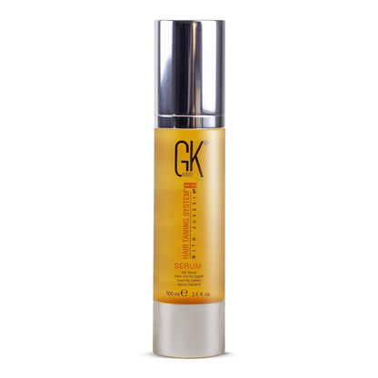 Global Keratin GKHAIR Smoothing Serum (Pack of 1/3.4 fl oz) - 100% Pure Organic Argan Oil | Hydrating Strength Shine Dry Damaged Repair Anti-Frizz Moistures Nourishment