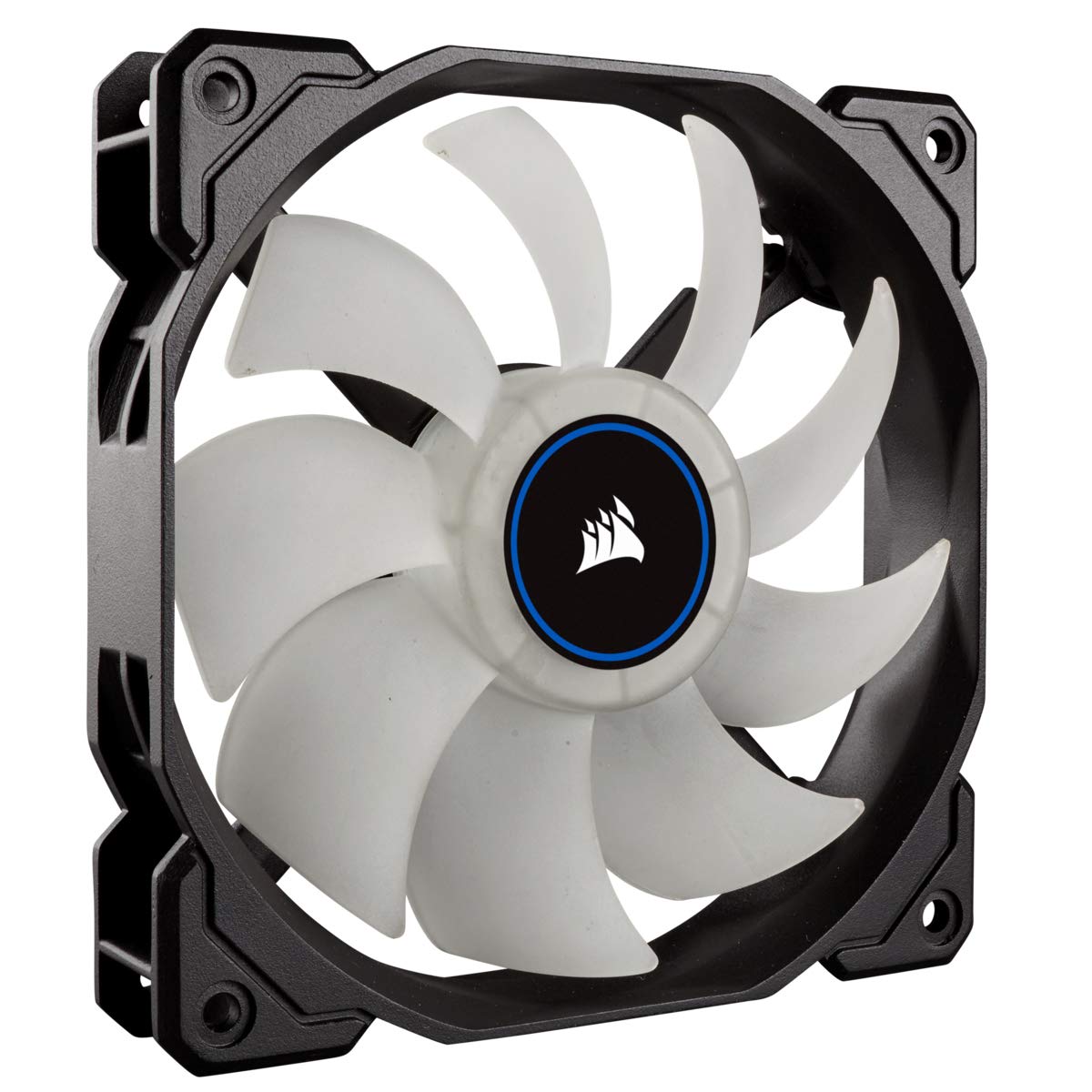 CORSAIR AF140 LED Low Noise Cooling Fan, Dual Pack - White, 140 mm