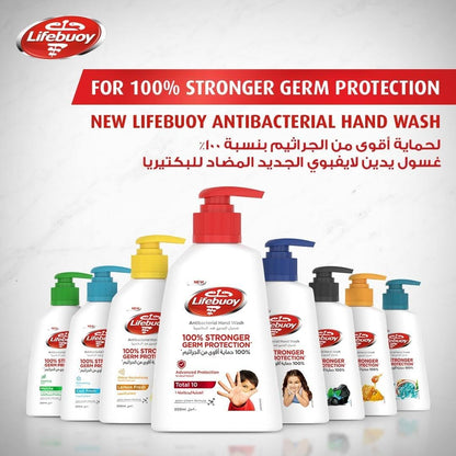 Lifebuoy Antibacterial Hand Wash, Mild Care, for 100% stronger germ protection* & hygiene, 200ml x 3