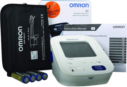 Omron HEM-7131-E, M3 Automatic Blood Pressure Monitor, White