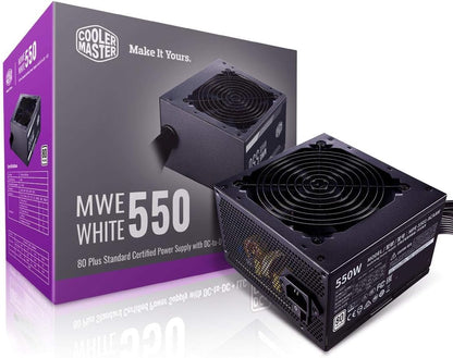 Cooler Master MWE Bronze 600 Watt 80 Plus Certified Power Supply, 3 Year Warranty - CaveHubs