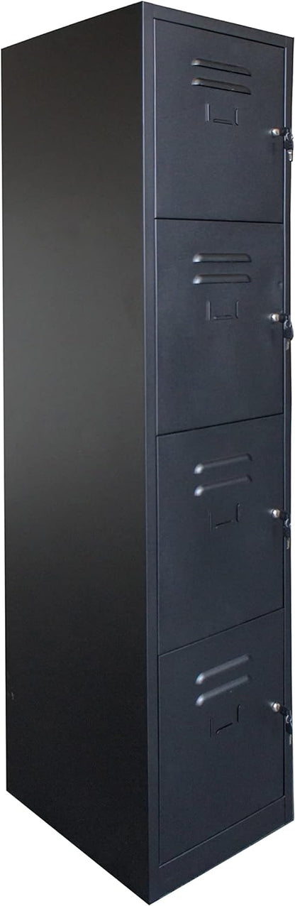 Mahmayi Godrej OEM 6 Door Steel Locker File cabinet - Black