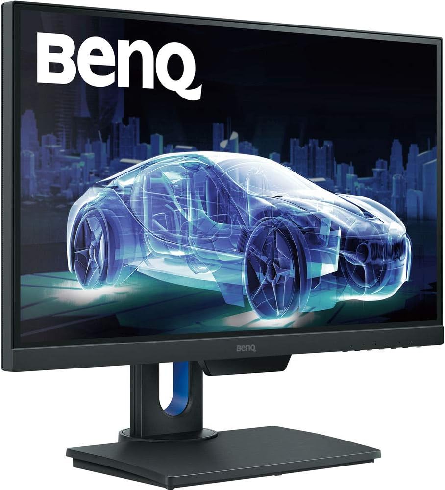 BenQ PD3205U 32 inch 3840 x 2160 4K Designer Monitor, UHD, sRGB, Rec.709,sRGB, HDR10, IPS,USB-C (65W),USB Hub, AQCOLOR, Factory-Calibrated, CAD/CAM Mode,Hotkey Puck G2, KVM, Ergonmic, ICC Sync (Grey)