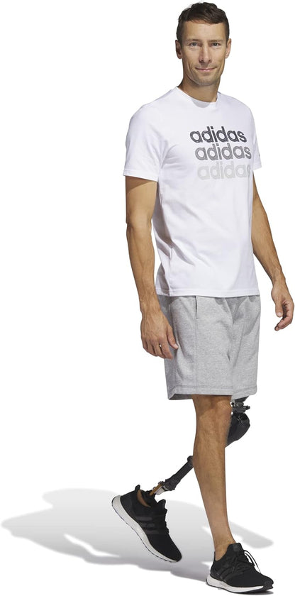 adidas Men's Multi Linear Sportswear Graphic T-Shirt