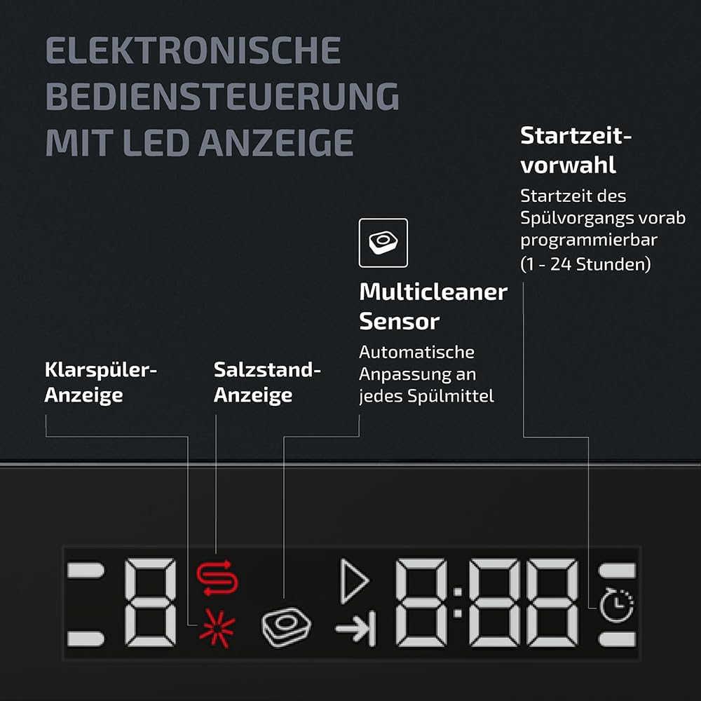 TEKA DFI 44700 Fully Integrated Dishwasher 7 washing programs 45cm