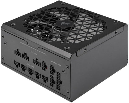 Corsair RM1200x SHIFT Fully Modular ATX Power Supply - Modular Side Interface - ATX 3.0 & PCIe 5.0 Compliant - Zero RPM Fan Mode - 105°C-Rated Capacitors - 80 PLUS Gold Efficiency - Black - CaveHubs