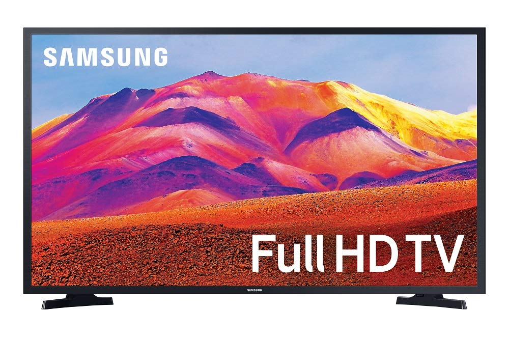 Samsung 43 inch full hd smart led tv with built-in receiver, black - ua43t5300auxeg, Wi-Fi