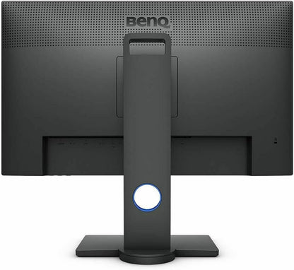 BenQ PD2725U 27 Inch 4K HDR Monitor for Mac/Designers, 3840 x 2160 UHD, IPS, Thunderbolt 3, USB-C(65W), Rec.709, sRGB, Display P3,DCI P3, CAD/CAM, Factory Calibrated, AQCOLOR, USB Hub, KVM, ICC Sync