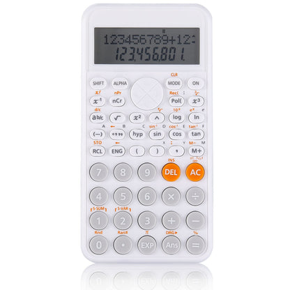 EooCoo Basic Standard Calculator 12 Digit Desktop Calculator with Large LCD Display for Office, School, Home & Business Use, Modern Design - Green