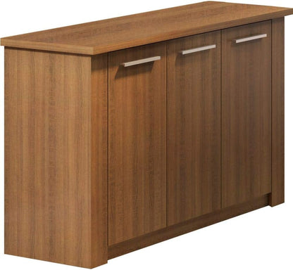 MADESA Buffet Sideboard with 3 Doors, Dining Room Furniture, Wood, 119 x 79 x 42 Cm – Brown