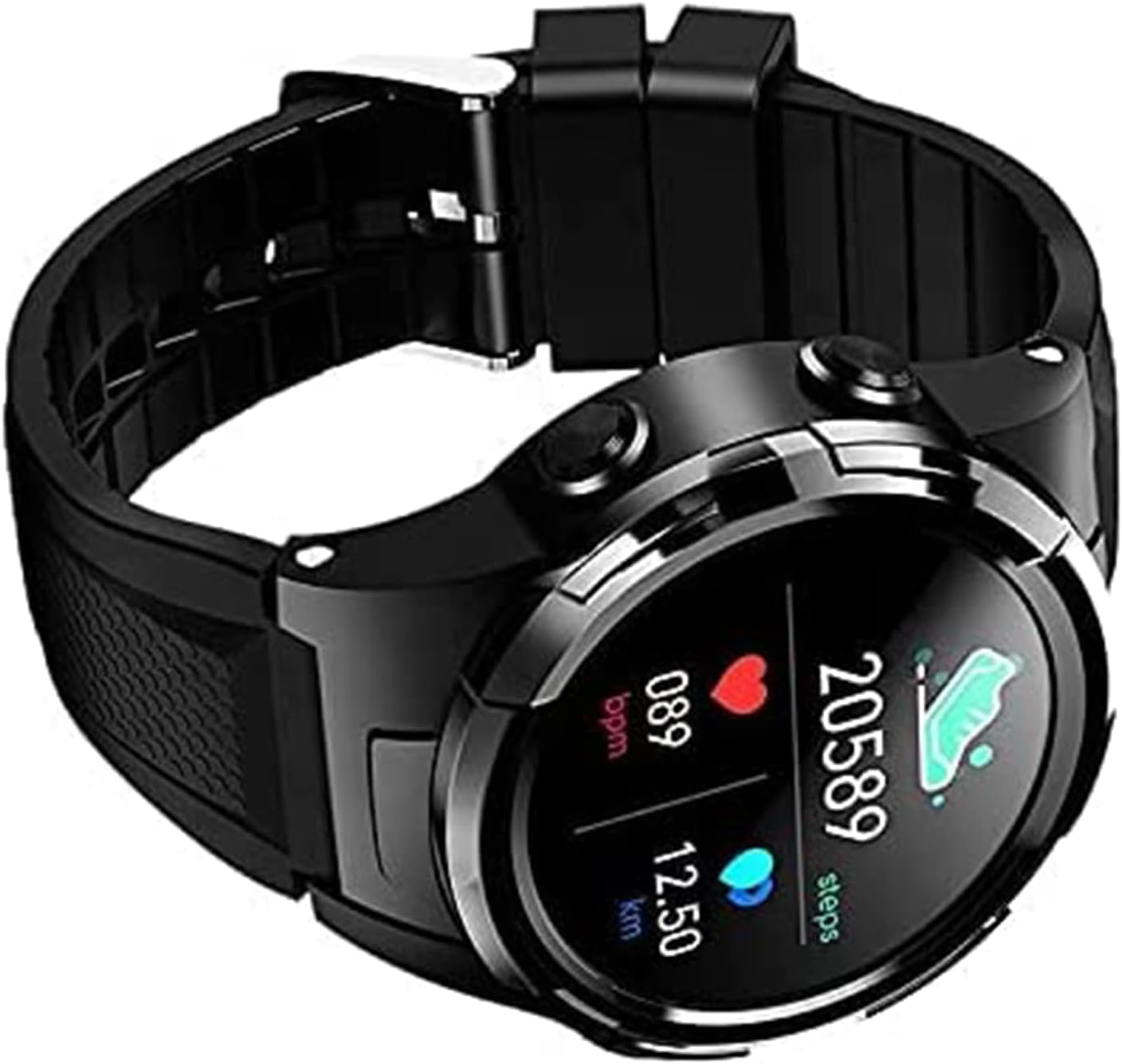 2 in 1 Smart Watch with Earbuds Waterproof HD Touch Screen JM06 Monitor Sports and Health Activities Mobile App Control S201