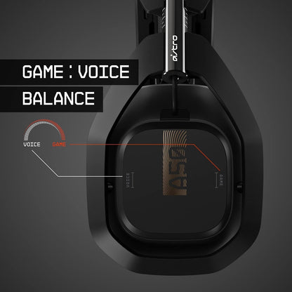 ASTRO Gaming A50 Wireless + Base Station Gen 4 - Compatible with PlayStation® 4, 5, PC - Black/Silver