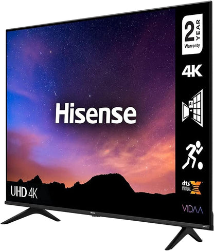 Hisense 43 Inch TV 2K FHD Smart TV With Dolby Vision HDR DTS Virtual X & WiFi - 43A4HD (2022-23)