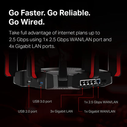 TP-Link AC1200 Gigabit WiFi Router (Archer A6) - Dual Band MU-MIMO Wireless Internet Router, 4 x Antennas, OneMesh and AP mode, Long Range Coverage