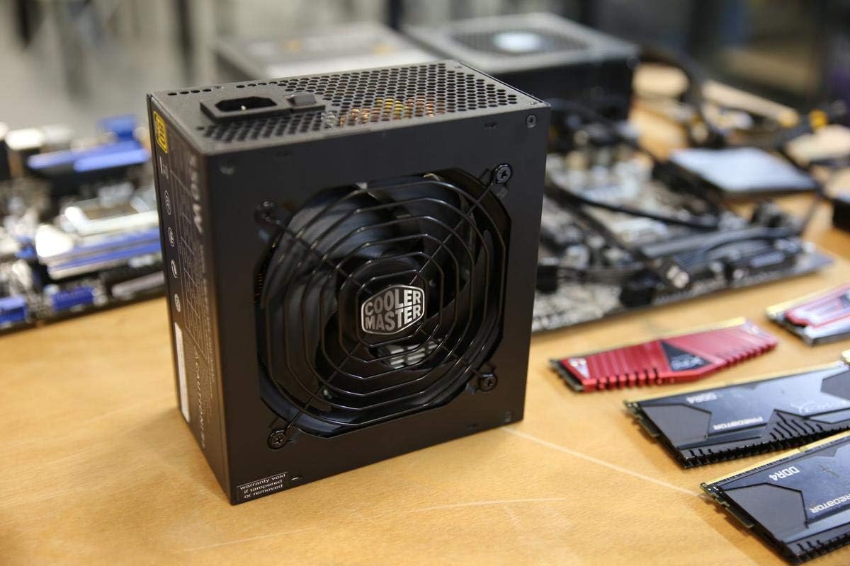 Cooler Master MWE Bronze 600 Watt 80 Plus Certified Power Supply, 3 Year Warranty - CaveHubs