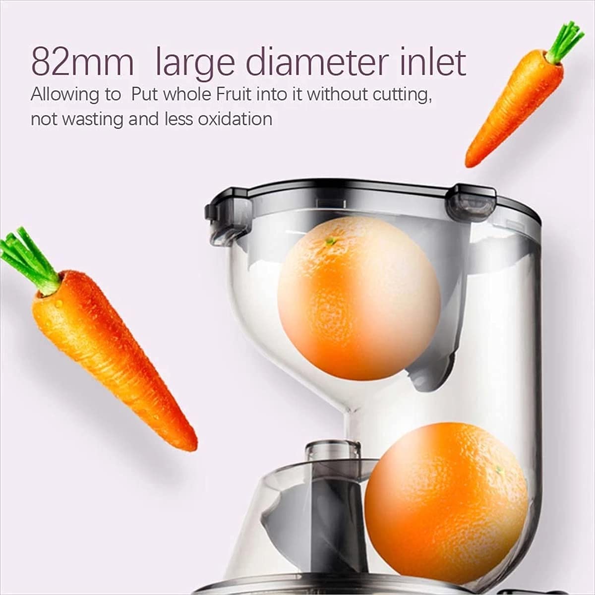 Slow Juicer Masticating Juicer Machine, Juicer, Slow Chewing Juicer, Cold-Pressed Juicer are Easy to Clean