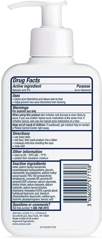 CeraVe Skin Care Set for Acne Treatment with Face Wash with Benzoyl Peroxide, Retinol Serum, AM Face Moisturizer with SPF & PM Face Moisturizer,5oz Cleanser + 1oz Serum + 2oz AM Lotion + 2oz PM Lotion