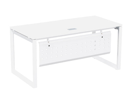 Mahmayi Vorm 136-18 White Modern Workstation Material-Melamine on MDF