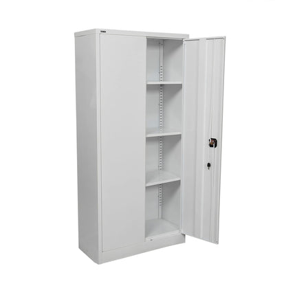 RIGID OEM Steel Office Cupboard - Grey