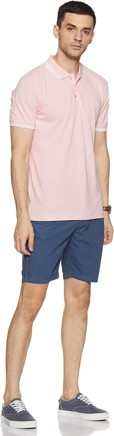 Amazon Brand - Symbol Men's Solid Regular Fit Polo (2 Set) (CT-PO2)