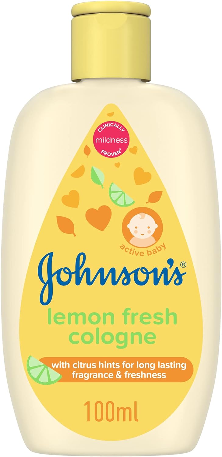 Johnson's Baby Cologne, Lemon Fresh, 100Ml