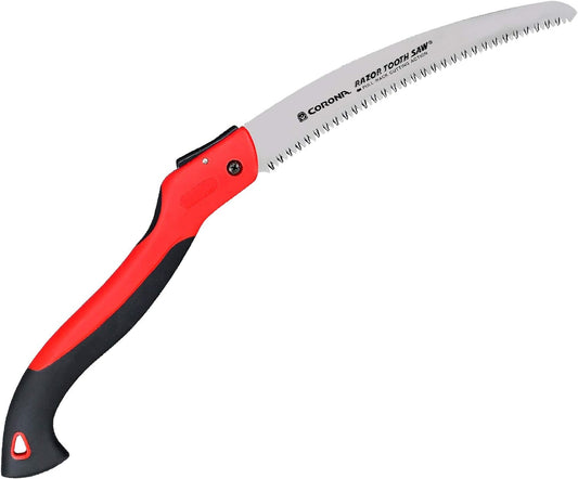 Corona RS 7255 Razor Tooth Folding Pruning Saw, 8" Curved Blade