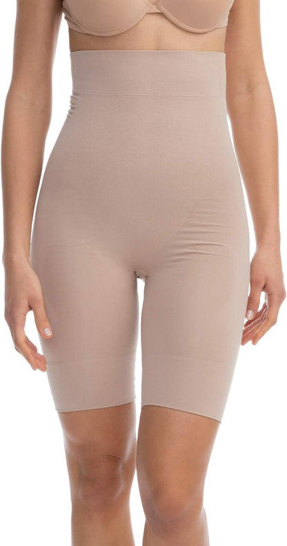 FarmaCell Shape 603 Women's high-waisted shaping control shorts with flat tummy effect