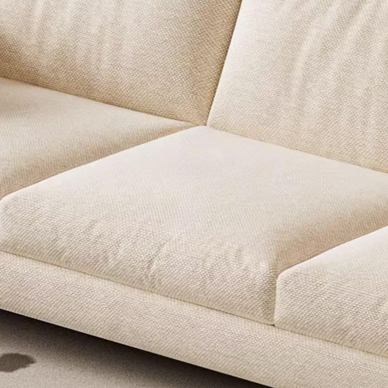 Poppins HOME Contemporary Living Room Sofa Set, Beige Upholstery, (3seater+2+1)