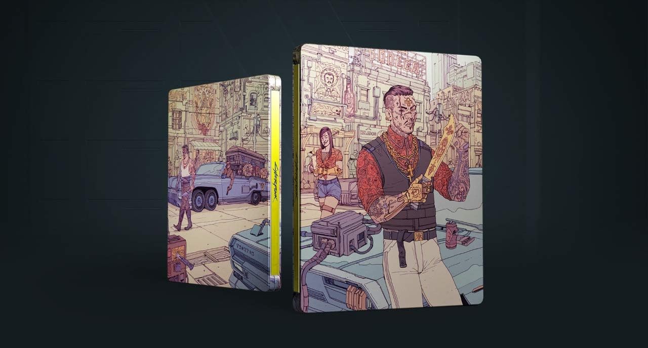 Cyberpunk 2077 with Steelbook - UAE NMC Version - PS4