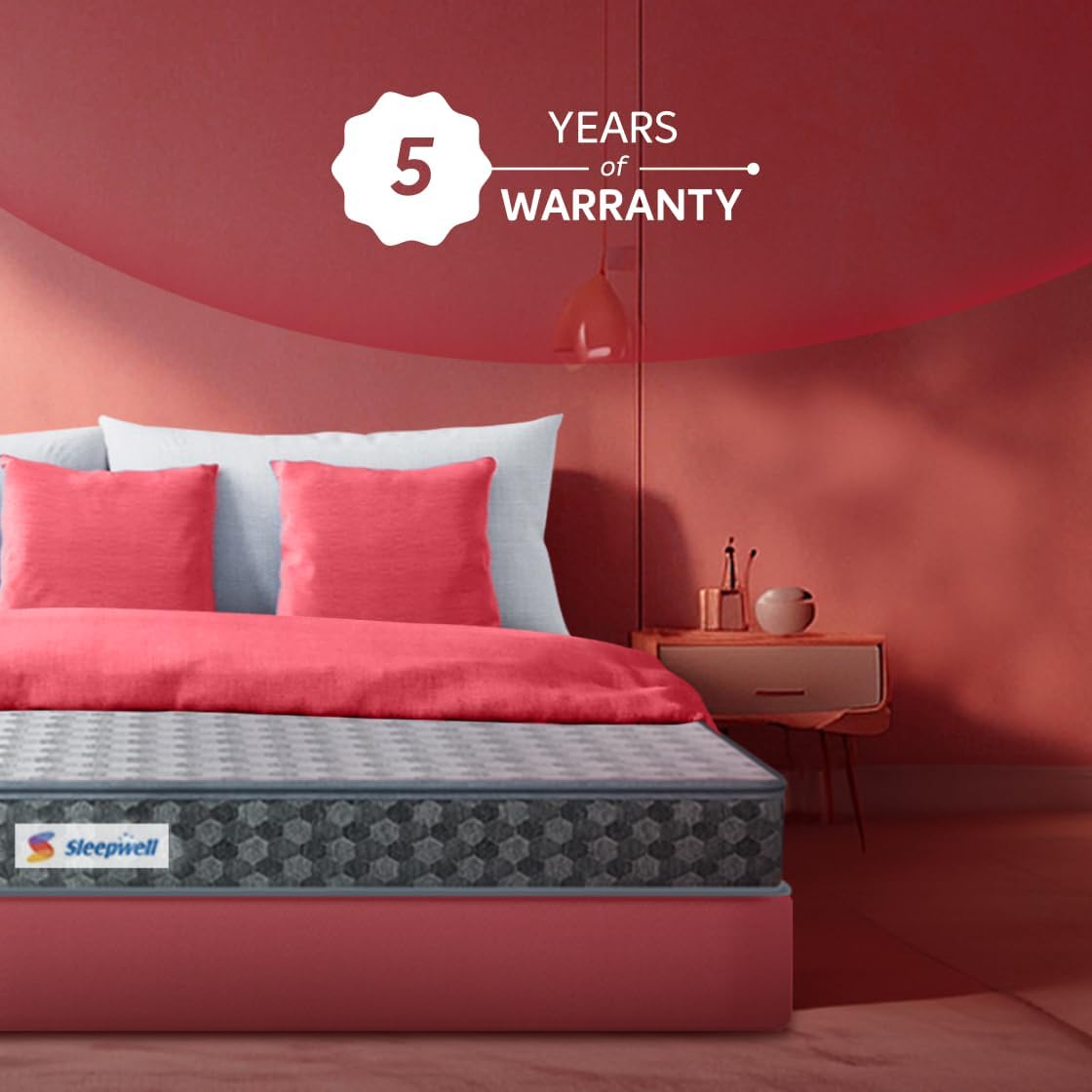 Sleepwell StarGold | 10 Night Trial | Profiled Resitec Foam | Medium Firm | Anti Sag Tech Mattress