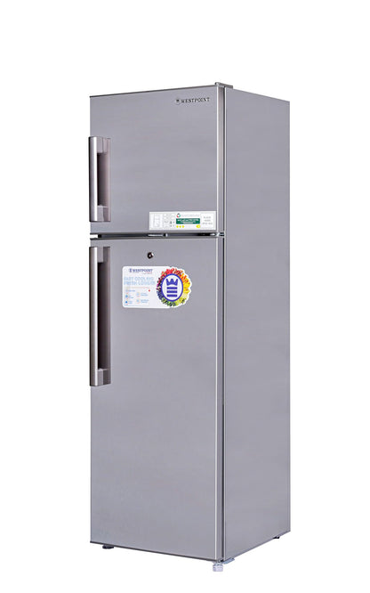 Westpoint 500 Liters Double Door NO FROST Refrigerator 4 Star ESMA RATED with INVERTER COMPRESSOR One Year Warranty Silver - WNN-5019EIV