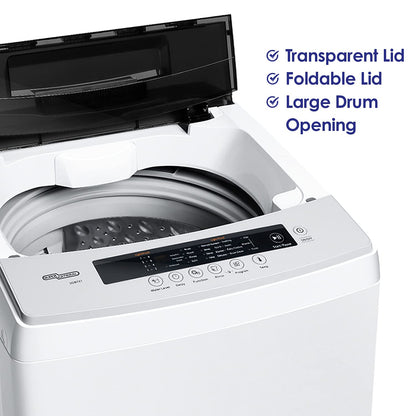 Super General 7 kg fully automatic Top-Loading Washing Machine SGW-721, 8 Programs, 680 RPM, efficient Top-Load Washer with Child-Lock, LED Display, 1 Year Warranty