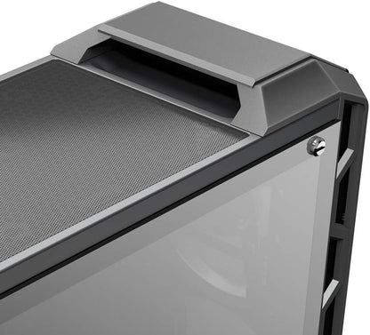 Cooler Master MasterCase H500 ARGB - PC Case with Dual 200mm Fans for High-Volume Airflow, Mesh and Transparent Front Chassis Panels, Flexible ATX Hardware Capacity