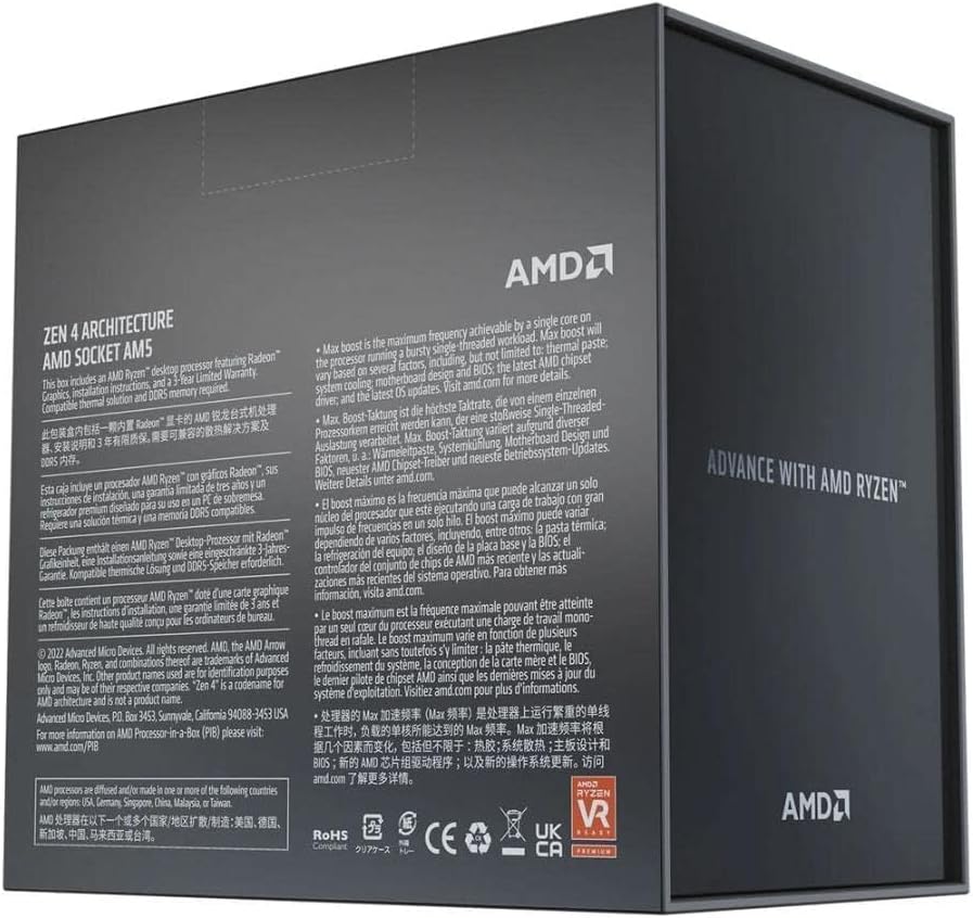 AMD Ryzen™ 9 7950X 16-Core, 32-Thread Unlocked Desktop Processor - CaveHubs