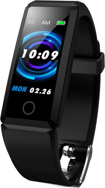 Smart Watch, Fitness Tracker Watch, Scientific Sleeping Tracking, 24/7 Health Management, Compatible with Android & iOS