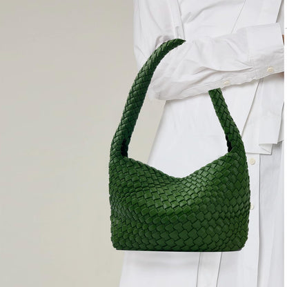 Fashion Designer Handbags and Purses Women Shoulder Bag Casual Versatile Hand Woven Shopping Totes Ladies Underarm Bags