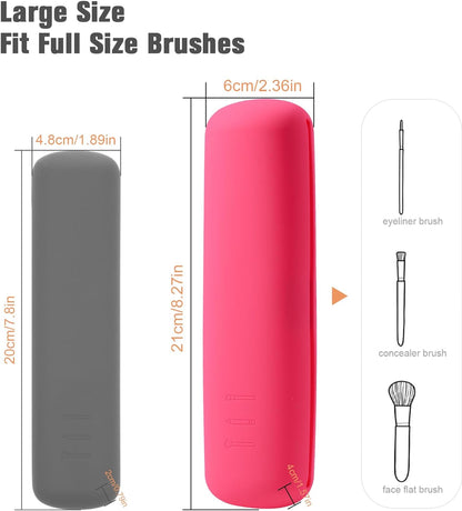 FERYES Travel Makeup Brush Holder