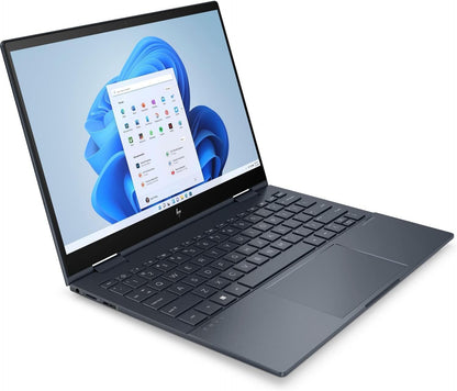 HP ENVY x360 2 in 1 Laptop 13-bf0009ne, 13.3" WUXGA touch screen, 12th Gen Intel® Core™ i5 Processor, 8GB RAM, 512GB SSD, Intel® UHD Graphics, Windows 11 Home, En -Ar KB, Space Blue - [765W2EA] - CaveHubs