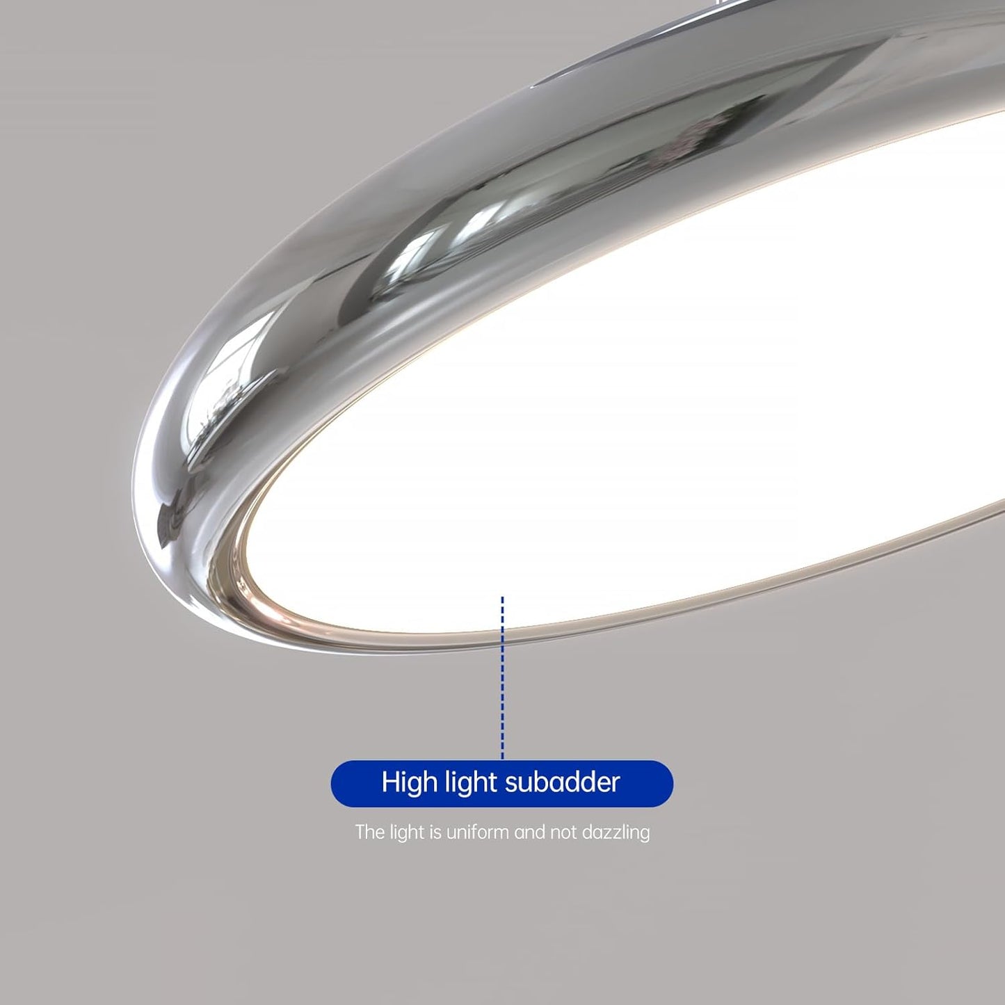 Garwarm LED Ceiling Light, High Brightness Long Ceiling Lamps,6000K Cool White Modern Ultra Thin Low Profile Light Fixture for Office Living Room Bedroom Kitchen Study Room Hallway, White/20W/ 40cm