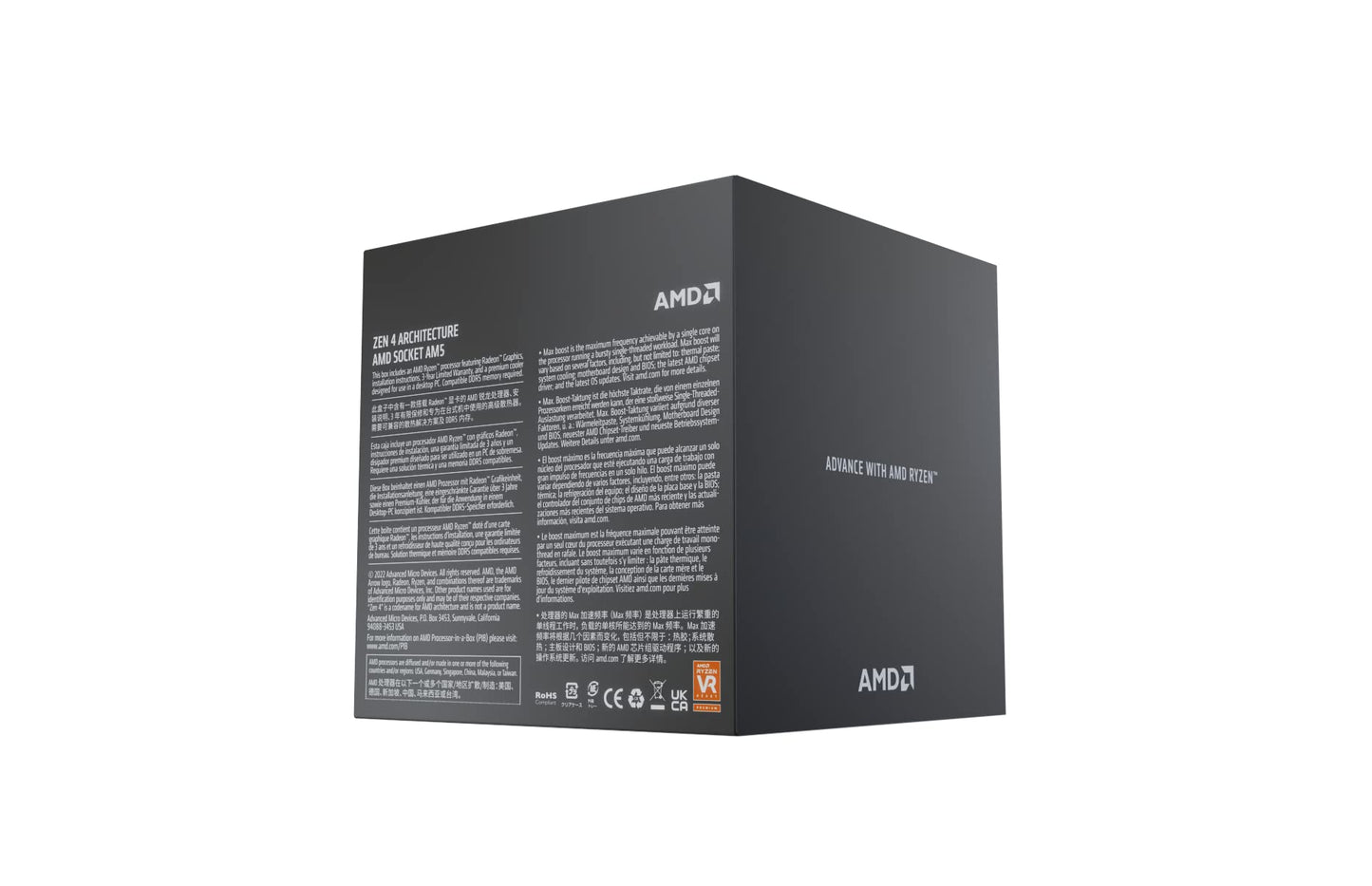 AMD Ryzen™ 9 7900X 12-Core, 24-Thread Unlocked Desktop Processor - CaveHubs