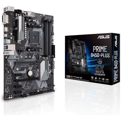 ASUS PRIME B550M-K (AMD B550) (Ryzen AM4) micro ATX motherboard with dual M.2, PCIe 4.0, 1 Gb Ethernet, HDMI/D-Sub/DVI, SATA 6 Gbps, USB 3.2 Gen 2 Type-A