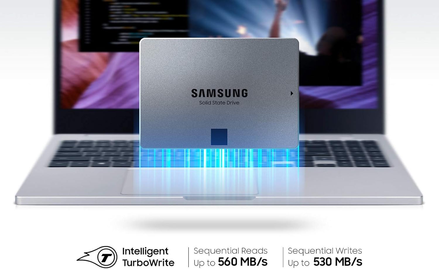 Samsung 870 QVO SSD 1TB SATA 2.5 Inch Internal Solid State Drive MZ-77Q1T0BW - CaveHubs