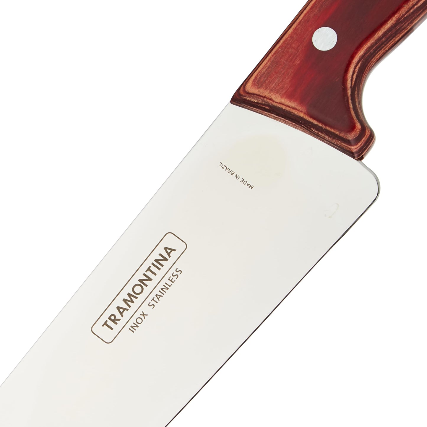 Tramontina Polywood 6 Inches Chef Knife with Stainless Steel Blade and Dishwasher Safe Treated Handle