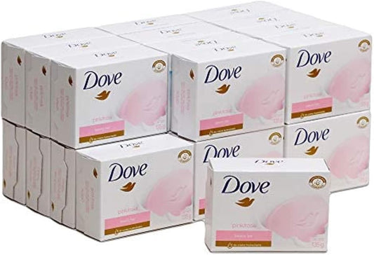 Dove Beauty Cream Bar Soaps, Pink/Rosa - 135g / 4.76oz x 24 Pack