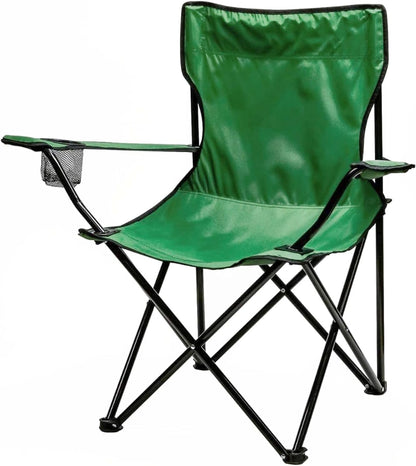 ECVV Beach Camping Folding Chair, Ultralight Backpacking Chair without Cup Holde, Carry Bag Compact & Heavy Duty Outdoor, Camping, BBQ, Beach, Travel, Picnic, Festival